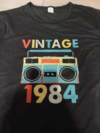 Nowa koszulka vintage oldschool lata 80 tshirt