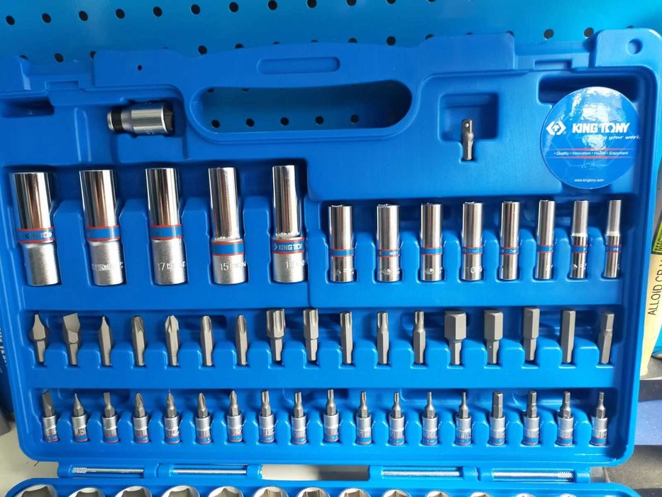 Терміново! Набір професійного інструменту KING TONY зі 110 предметів