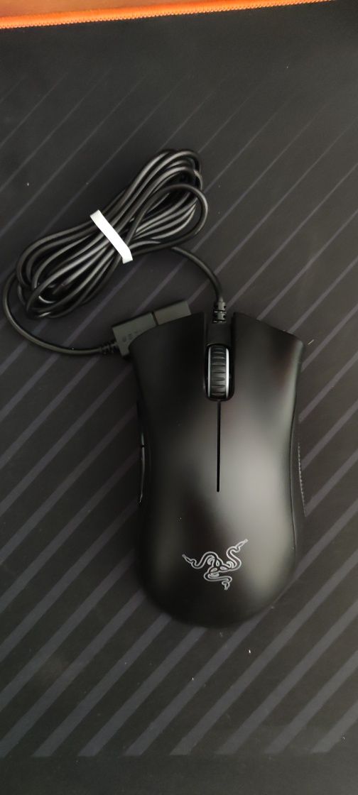 Razer Deathadder 6400dpi branco/preto