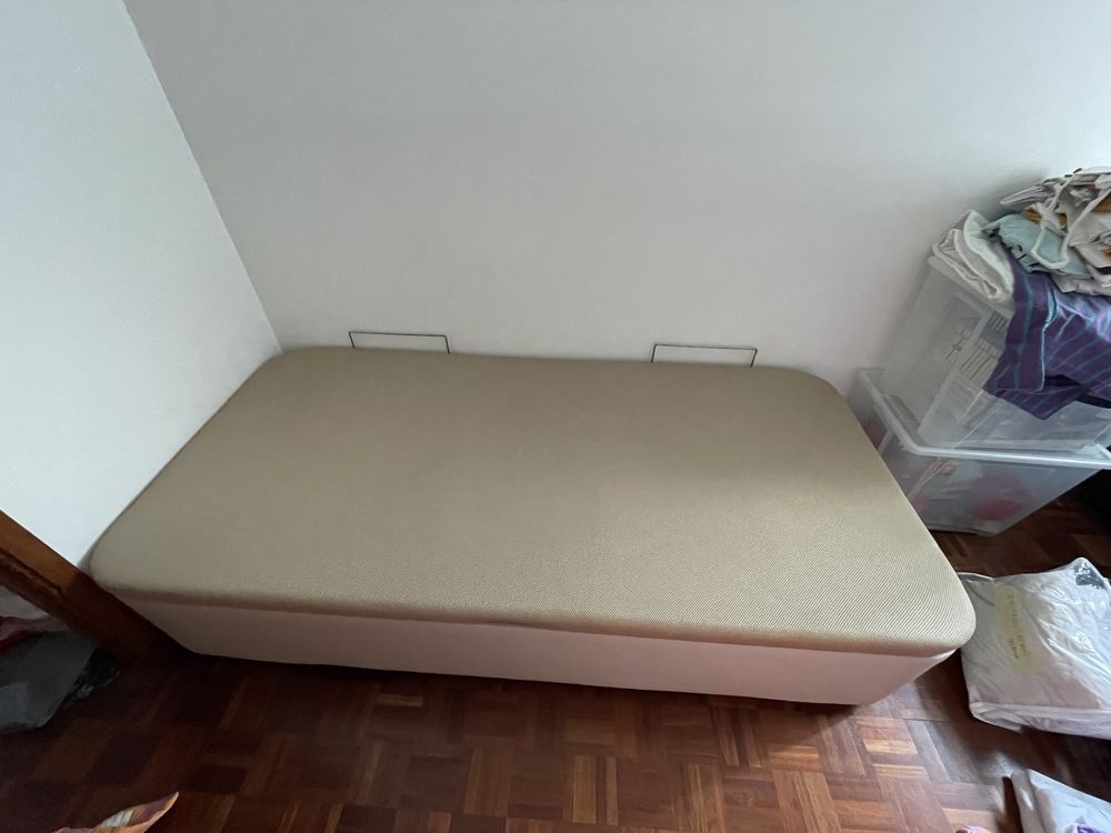 Sommier Rebatível Solteiro Abertura Lateral