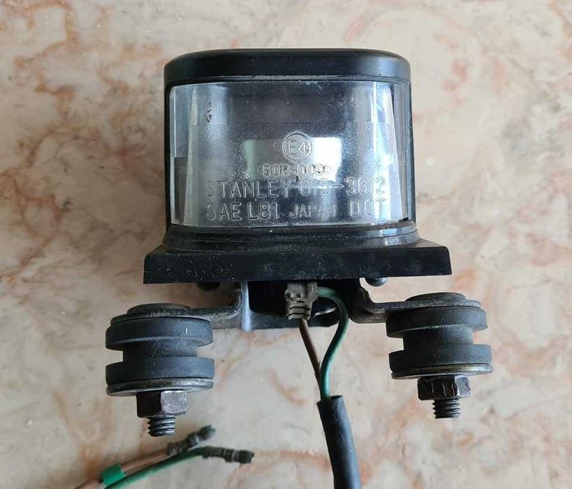 Luz farolim da matrícula Stanley para Honda
