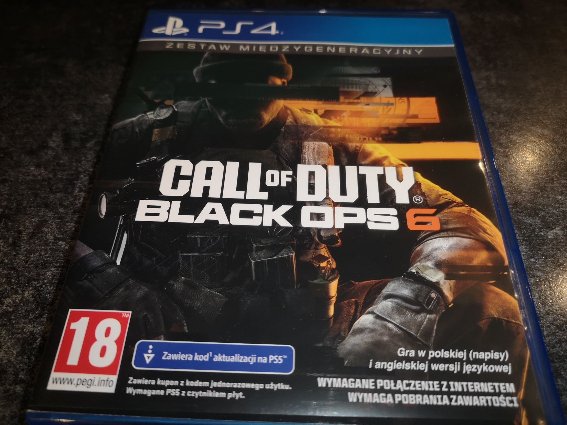 Call of Duty Black OPS 6 PS4 gra PL (jak nowa) sklep Ursus