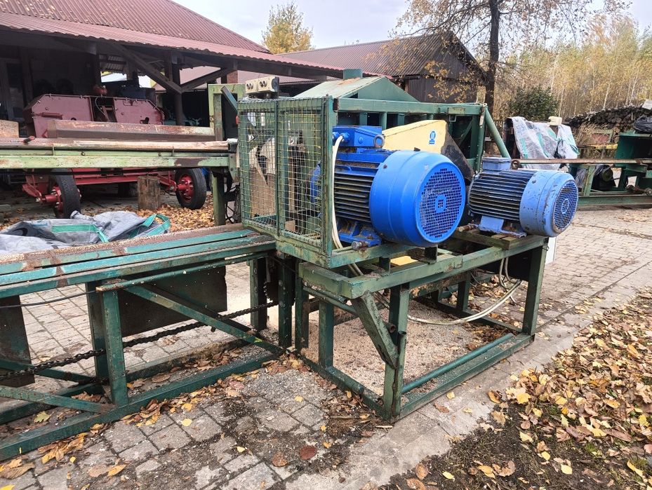 Trak tarczowy dwuwałowy