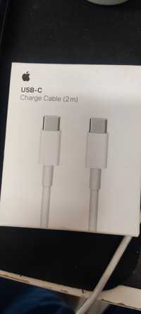 Apple USB-C Charge Cable (2m) original novo