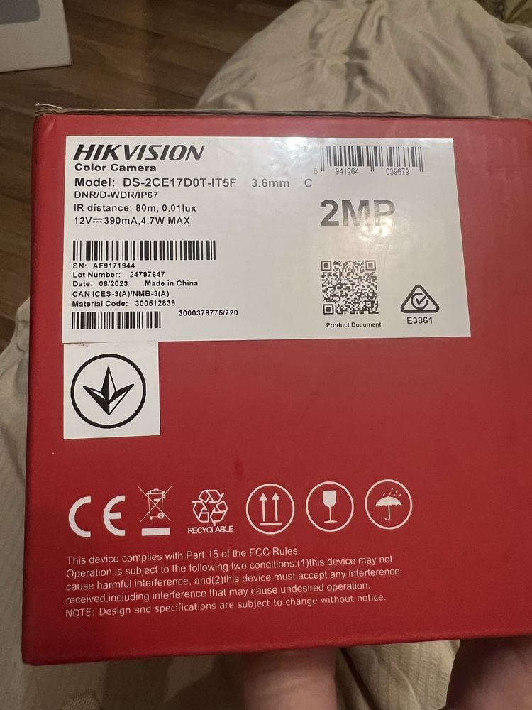 Hikvision DS-2CE17D0T-IT5F