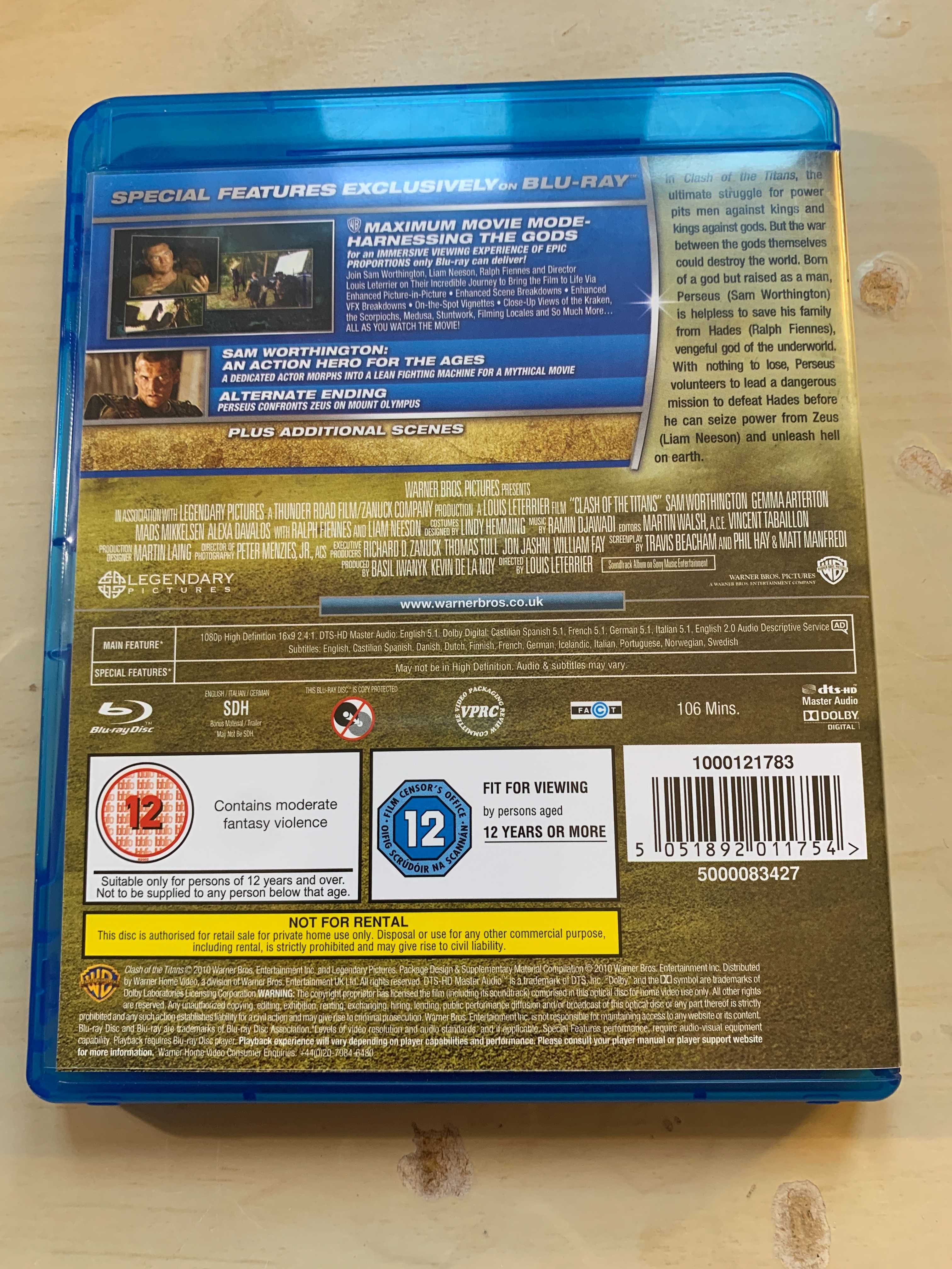 Clash of the Titans - Blu-ray