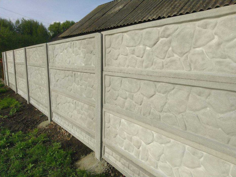 Еврозаборы из бетона