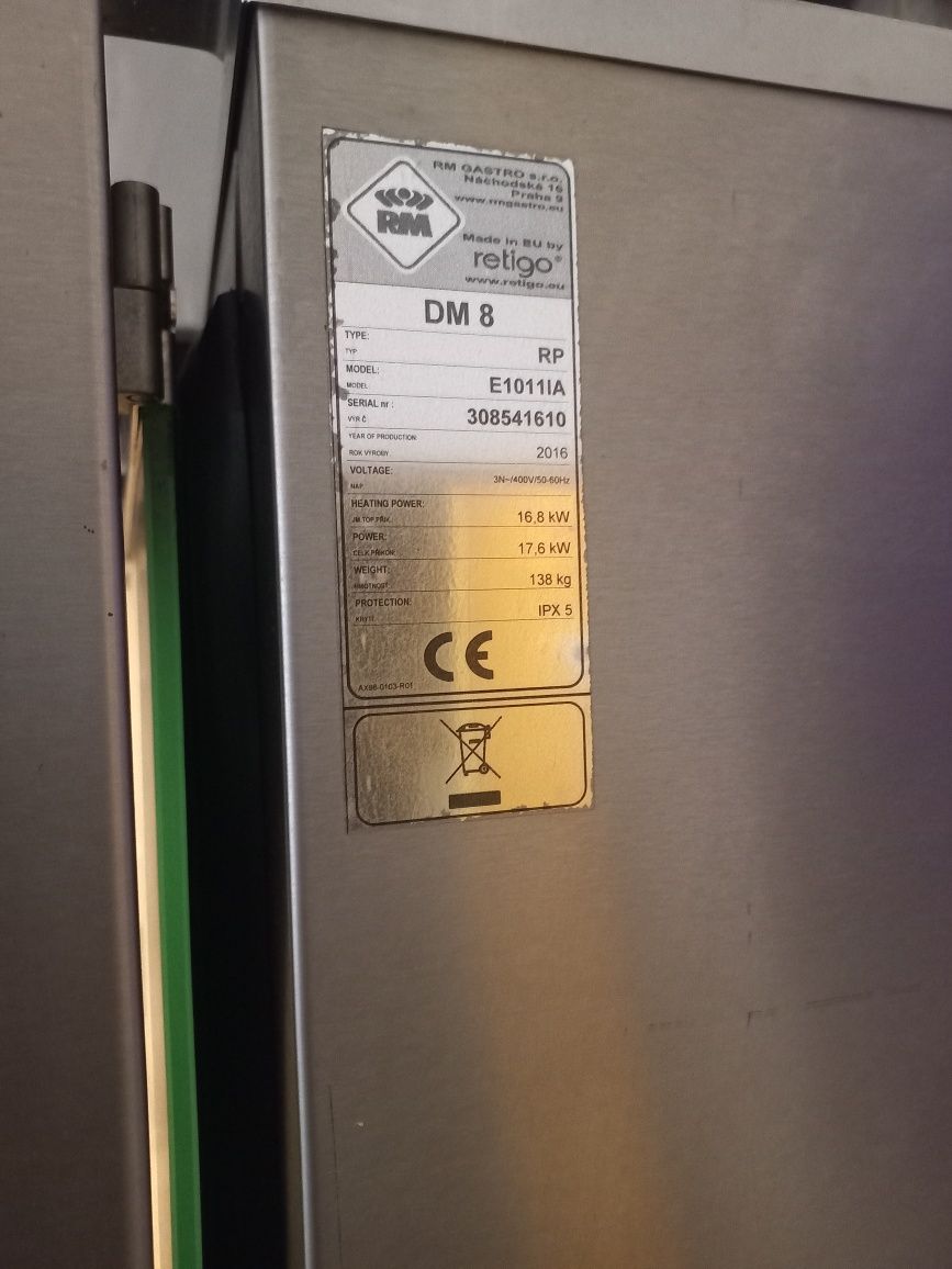 Piec konwekcyjno parowy Retigo Deli Master DM 8 + garownik