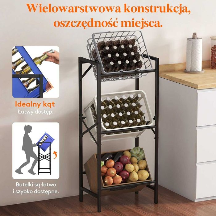 Nowa półka na napoje/ spiżarka / regał/ szafka/stojak/ uchwyt/ A2201!