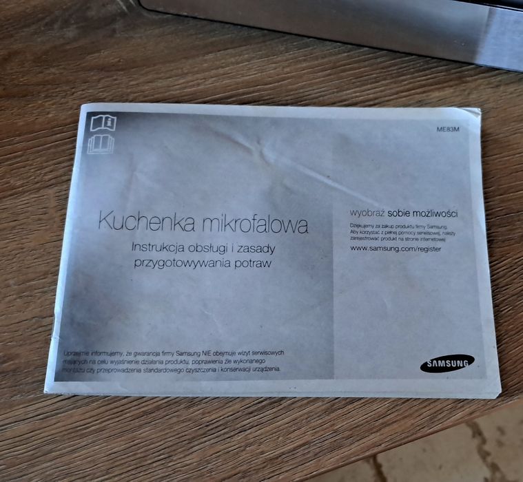 Kuchenka mikrofalowa Samsung ME83M