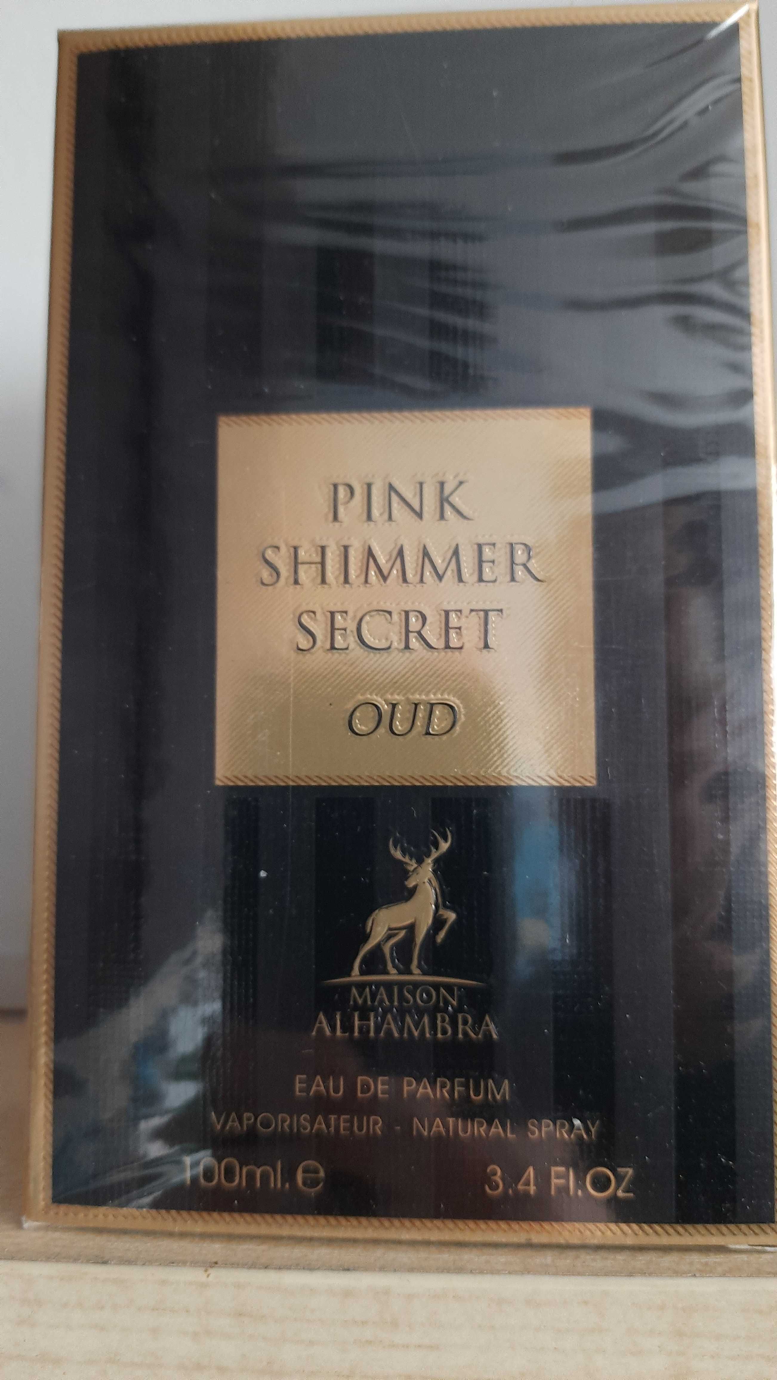 Alhambra Pink Shimmer Secret Oud 100ml EDP insp VS Bombshell Oud