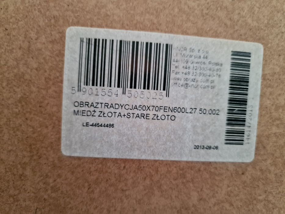 Obraz  Tradycja 50x70  fen600L tak pisze na odwrocie jest taka informa