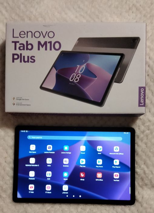 Продам планшет Lenovo Tab M10 Plus 4+128 LTE