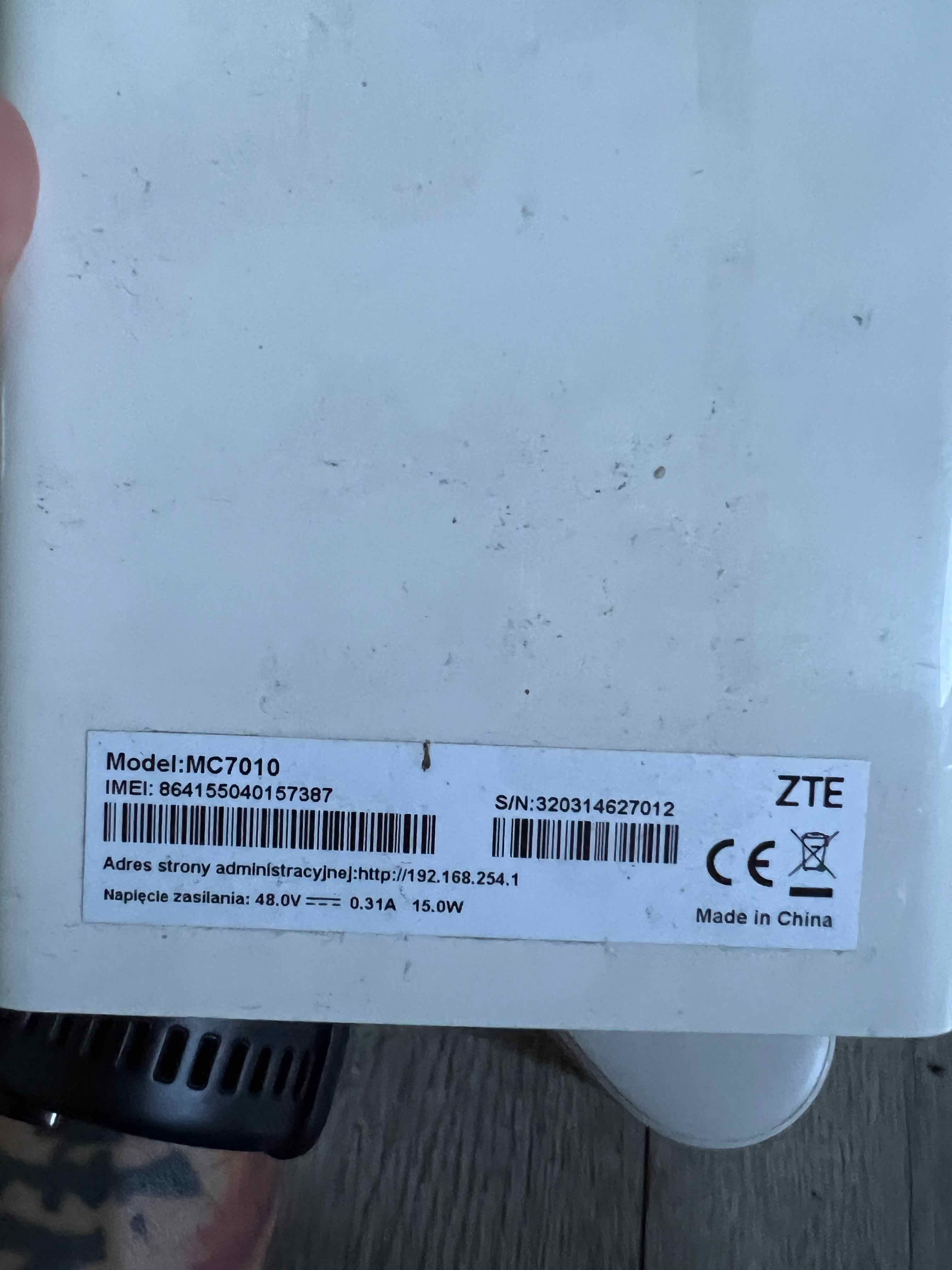 Router ZTE MC7010 5G + MF18A