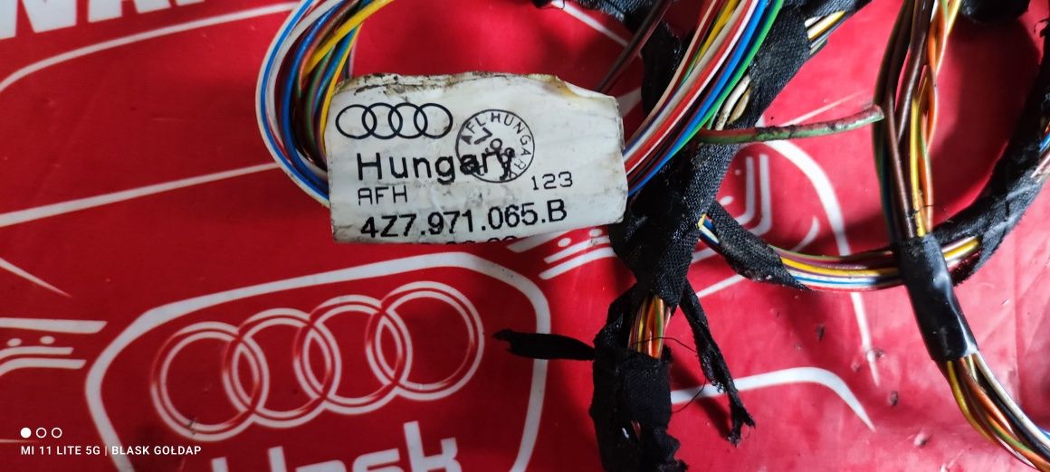 Parkowanie Wiązką Elektryczna Przód Tył Audi A6 C5 Lift Kombi