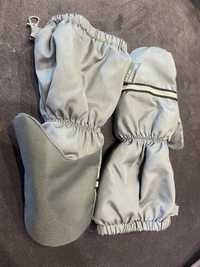Детские плащевые рукавицы (непромокаемые) 1-3 года Краги