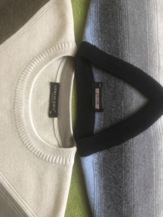 Два муж. полувера р.52 цена указ. за один