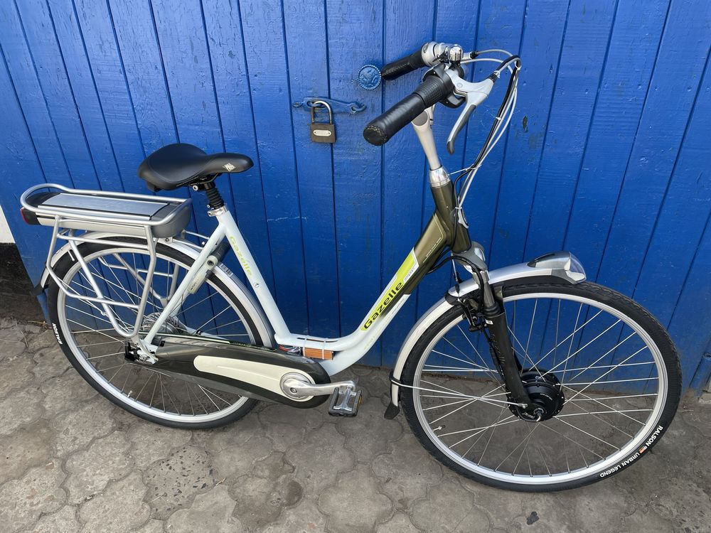 Електро-велосипед з новою батареєю, повний комплект