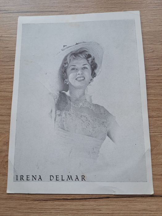Zdjęcie z autografem Irena Delmar