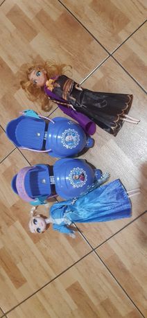 wrotki i lalki Anna i Elsa