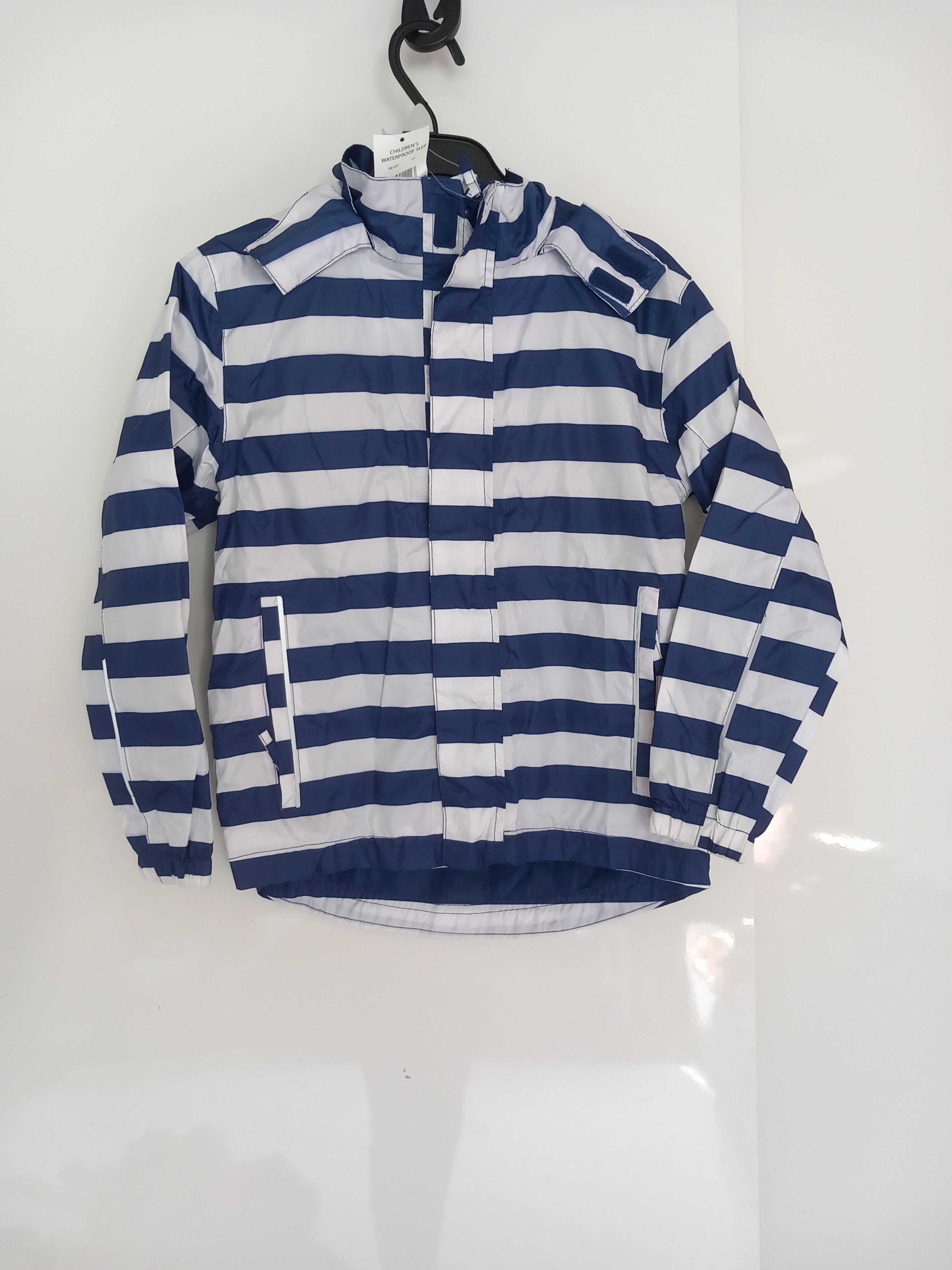 Nowa kurtka przeciwdeszczowa wodoodporna waterproof 7-8 lat 128