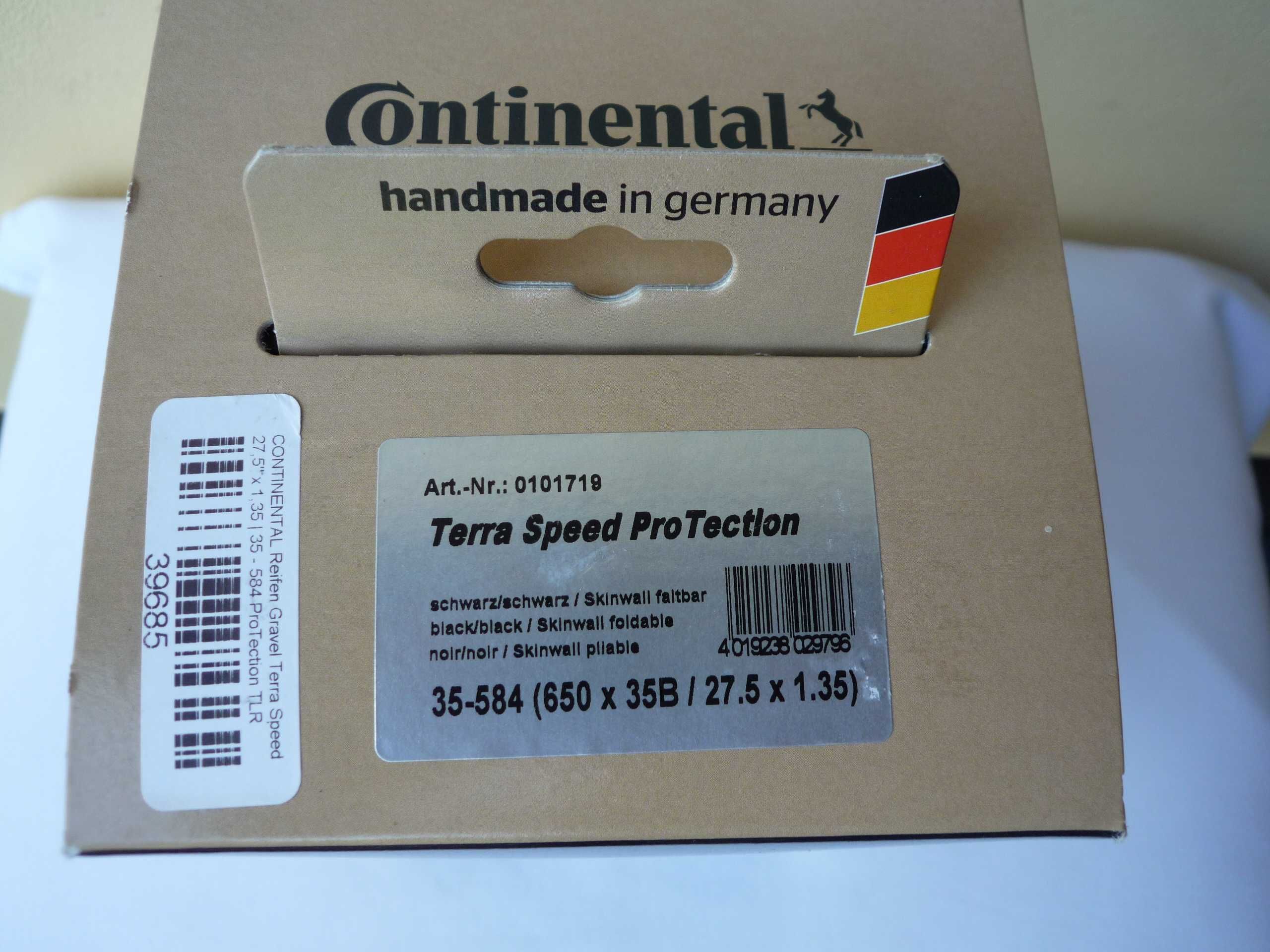 Opona Continental Terra Speed ProTection 27.5x1.35 650x35B