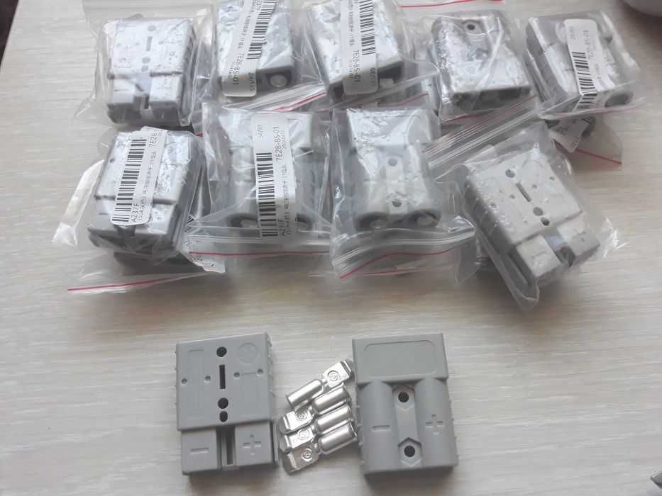 Силові роз'єми 2ШТ(пара) Андерсон Anderson 50a 600v / sb50