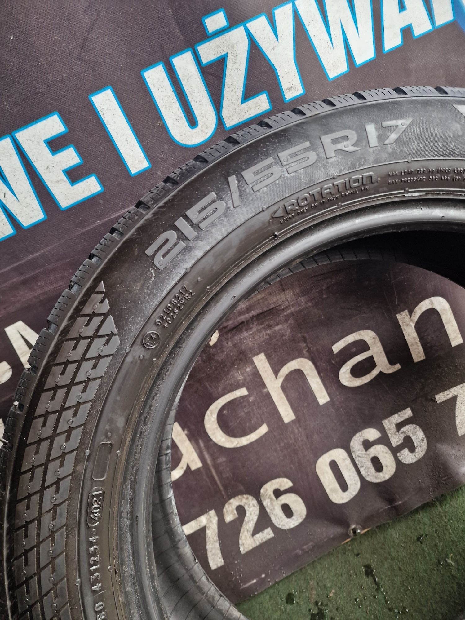 Opony zimowe 215/55/17 Nokian Para