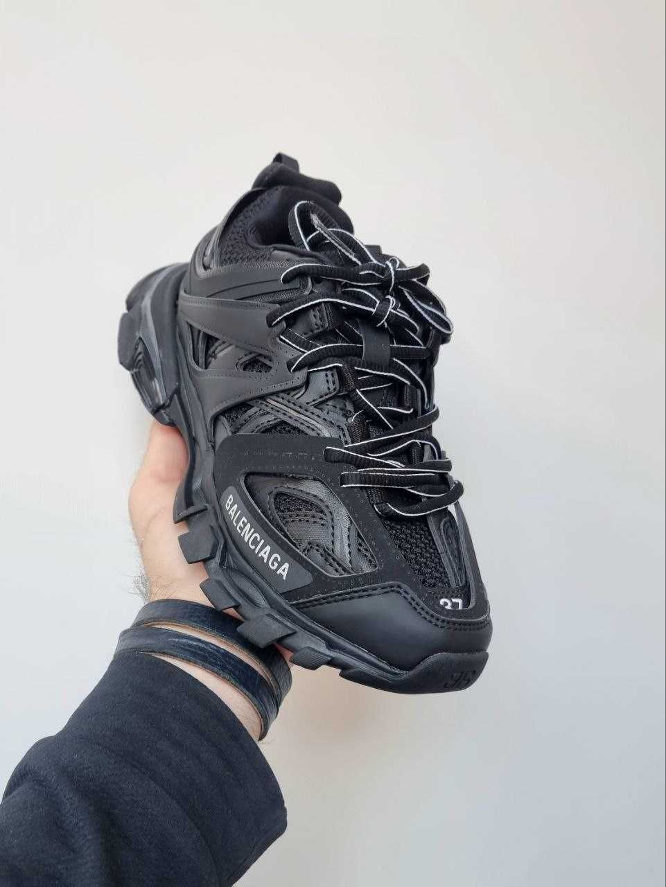 Чоловічі кросівки Balenciaga Track чорний 01267 СУПЕР ВЗУТТЯ
