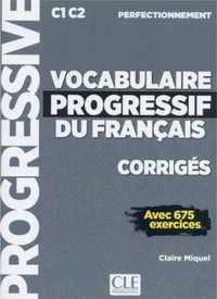 Vocabulaire progressif du francais c1/c2 klucz - Encina Alonso, Jaime