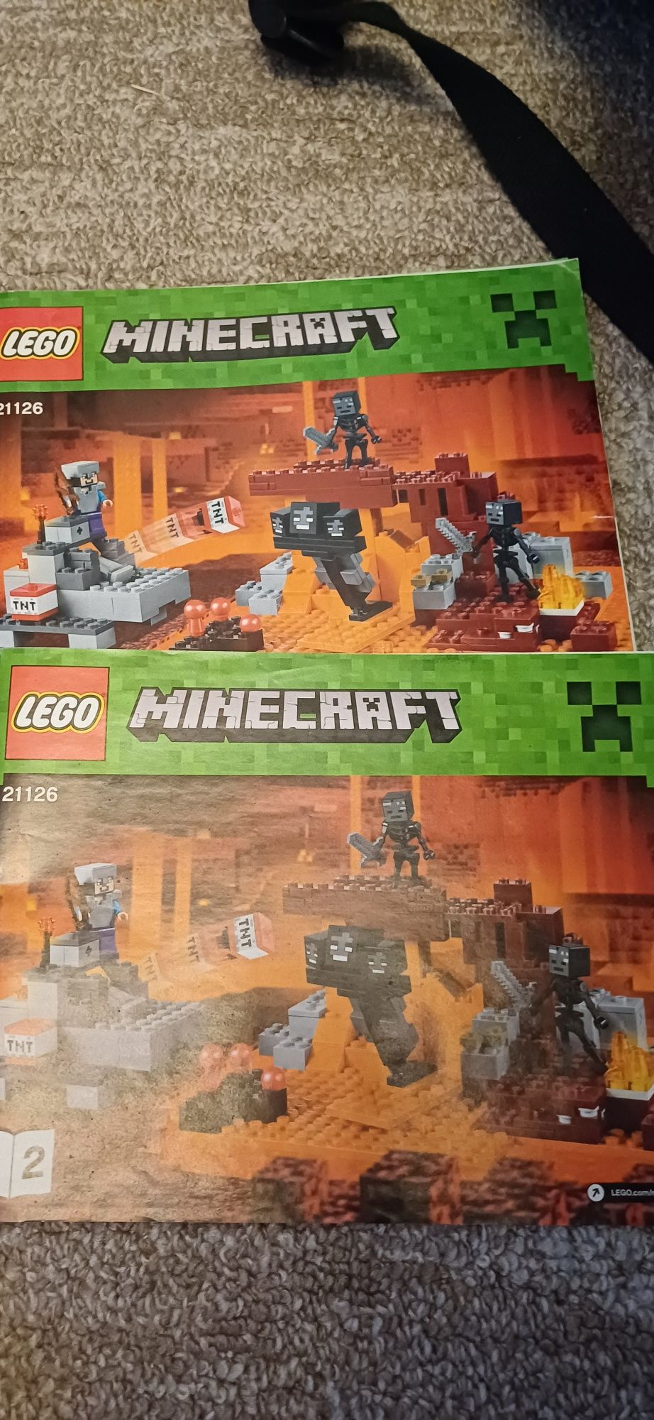 Lego minecraft 21126 wither. Netherowa twierdza