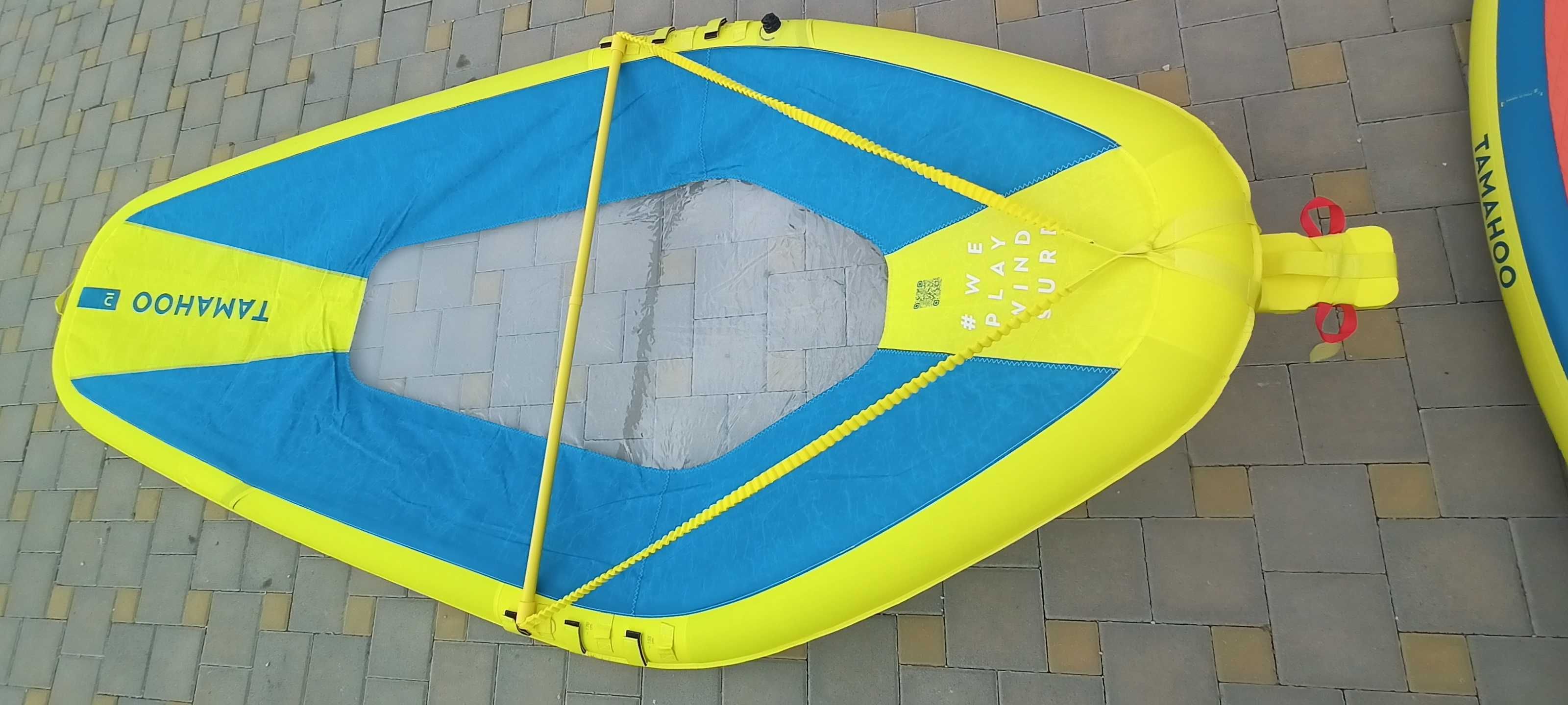 Deska sup z żaglem TAMAHOO zestaw do windsurfingu - WROCŁAW MUCHOBÓR W