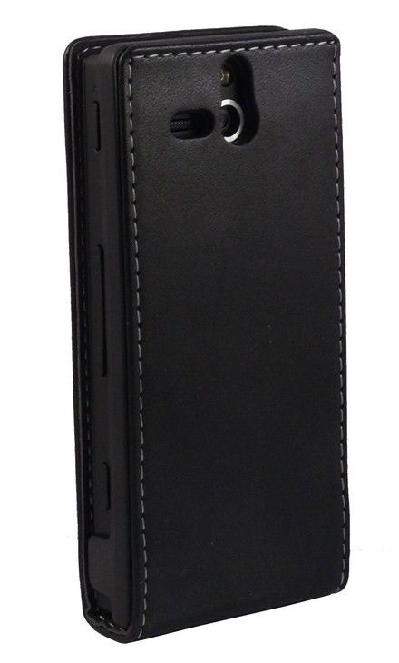 Etui Dolce Vita Sony Xperia U Flip Case Black