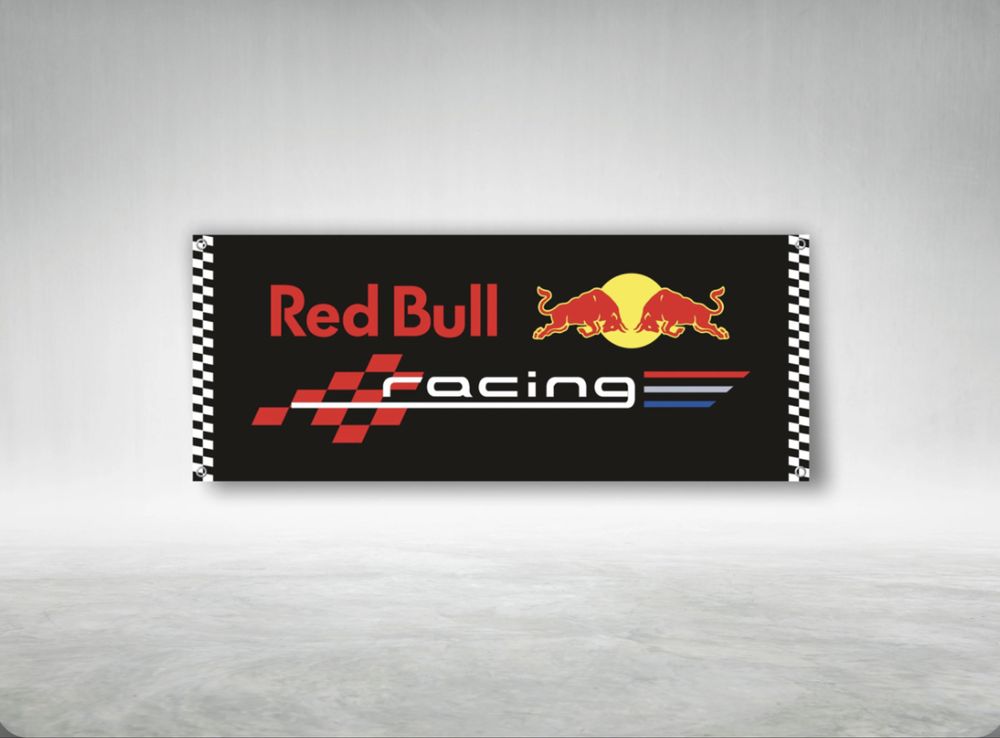 Baner plandeka Red Bull Racing 150x60cm
