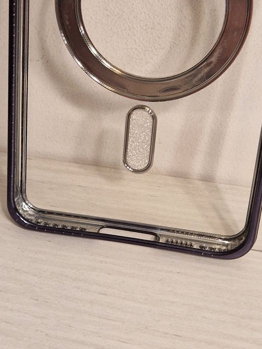 Bling Magsafe Case do Samsung Galaxy A55 5G czarny