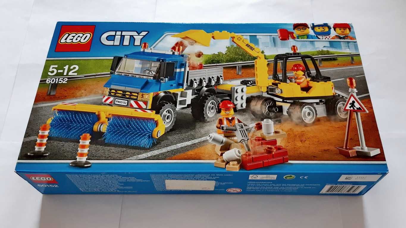 Lego City Construction 60152 Sweeper & Excavator selado