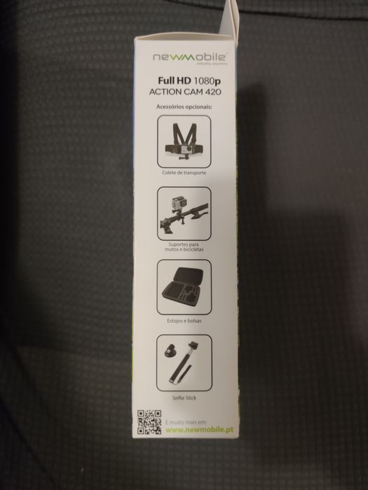 Câmera de Filmar Action Cam Full HD 1080p