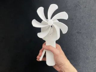 Ventilador Manual V2.0 Silencioso e Eficaz