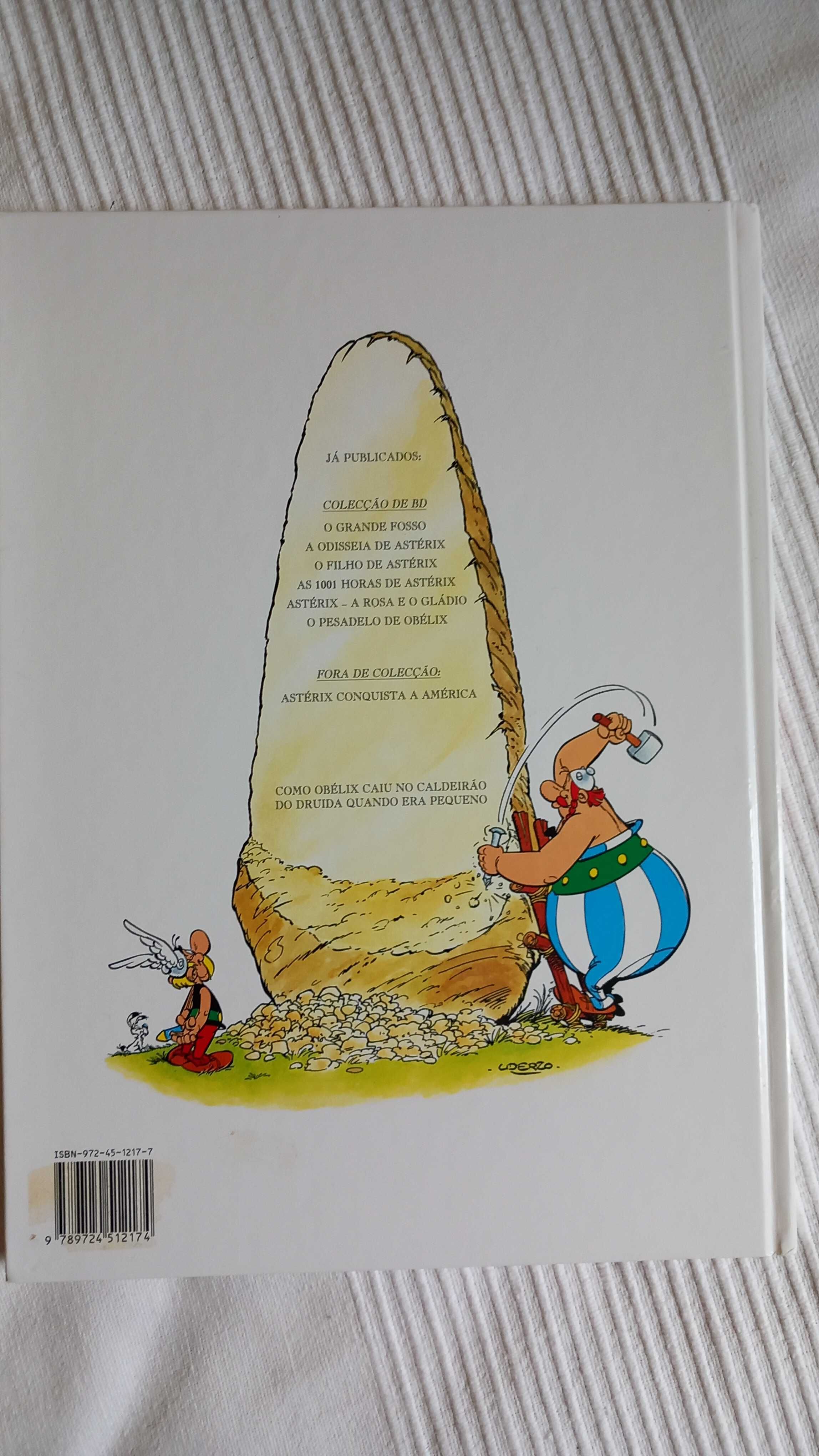 BD Astérix - O Pesadelo de Obélix - Vol. 30 (c/ portes)