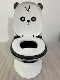 Bebeconfort toaleta nocnik Panda z odgłosami spłukiwania od 1 do 4 lat