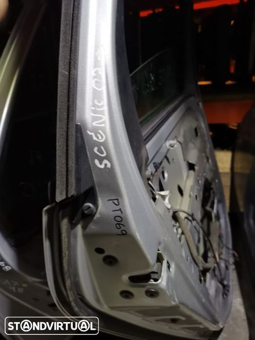 RENAULT SCENIC II 2004 PORTA TRÁS ESQ