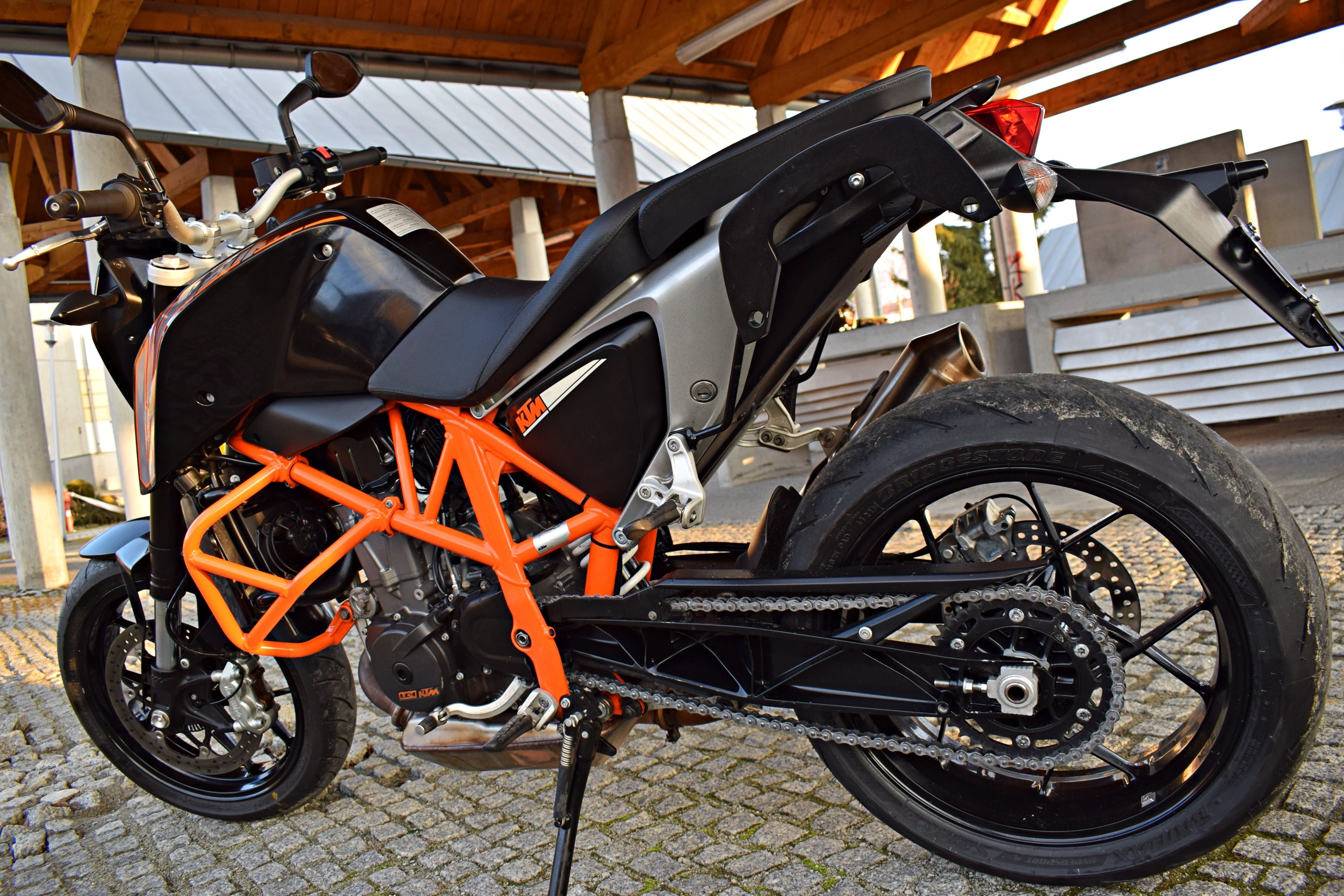 prawo jazdy A2 - KTM Duke 690 CAŁY W ORYGINALE +Nowe OPONY ks.serw+TUV