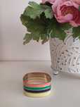 Conjunto de 4 pulseiras coloridas da Bimba Y Lola