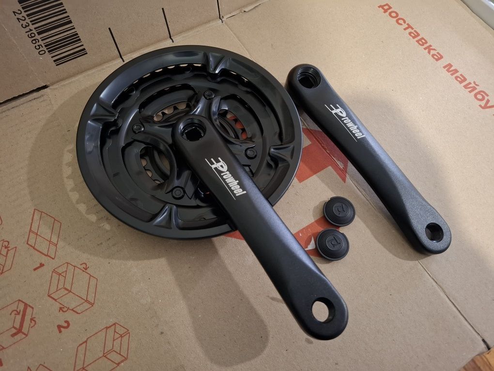 ВЕЛОсипедные шатуны стальные и алюминиевые Gaten; Prowheel; Shimano.