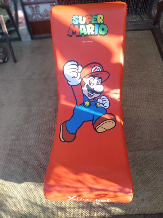 Cadeira Gaming X Rocker Video Rocker - Mario | Vermelho