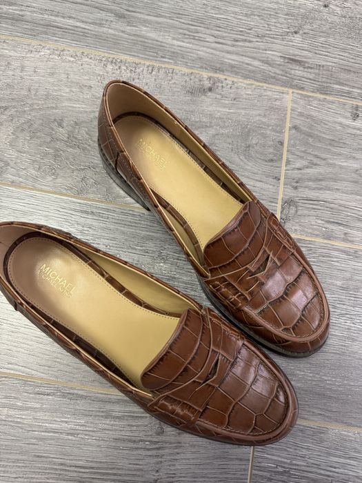 Шкіряні жіночі лофери Michael Kord