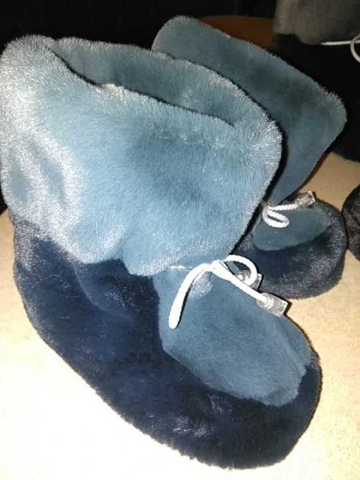 Пинетки, тапочки, угги меховые детские