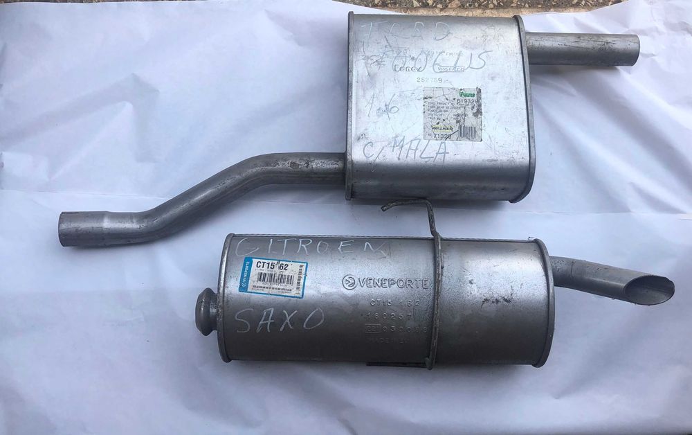 PANELAS DE ESCAPE - peugeot / citroen / renault  - vários