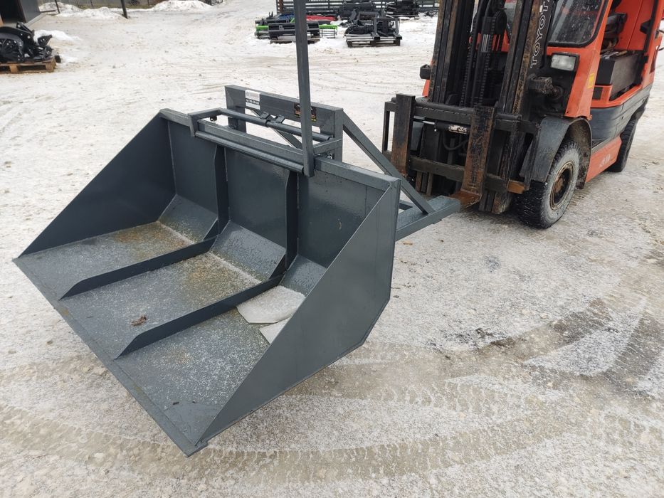 Nowa łyżka do wózka widłowego, szufla do ładowarki- łyżka z kiprem