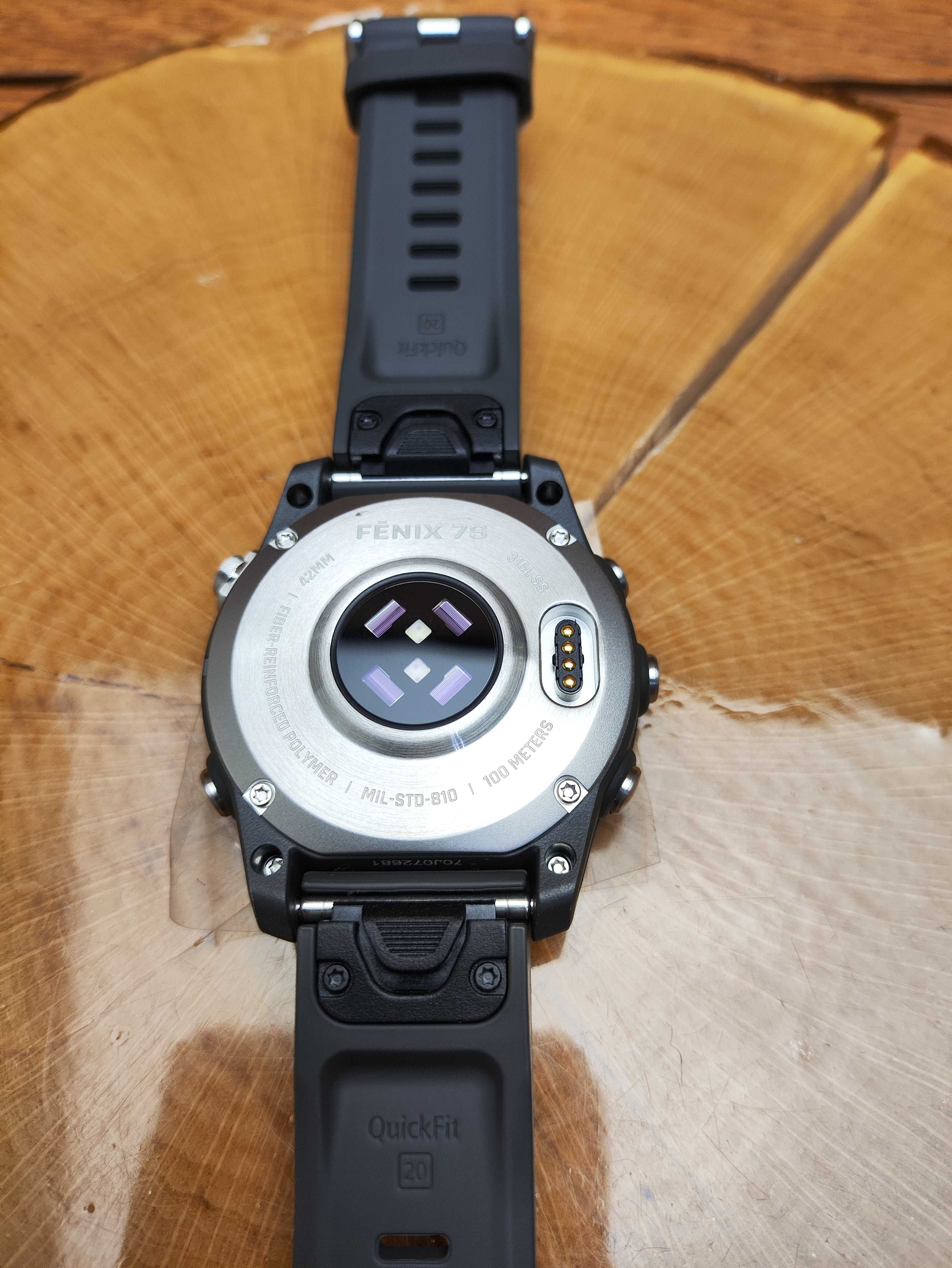 Garmin Fenix 7S GPS BT WiFi 16GB Tętno Pulsoksymetr Gwarancja
